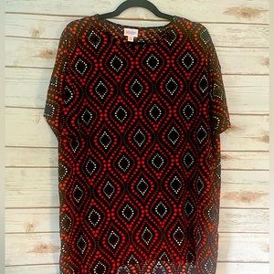 LuLaRoe Irma Tunic Top  Size XS